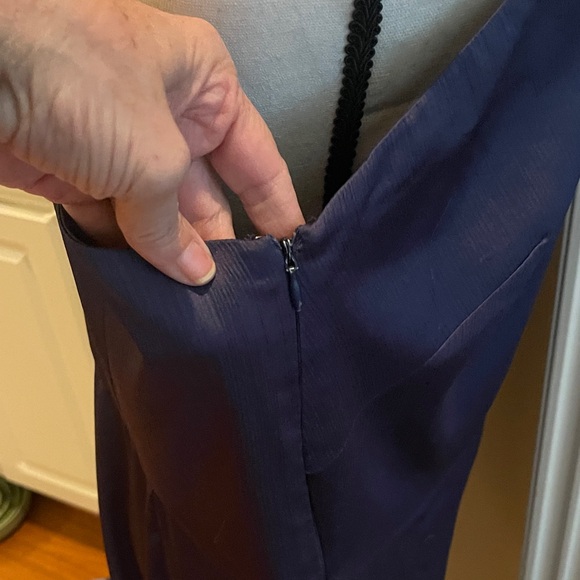 Sachin + Babi One-Shoulder Dress in Deep Blue - Picture 5 of 7